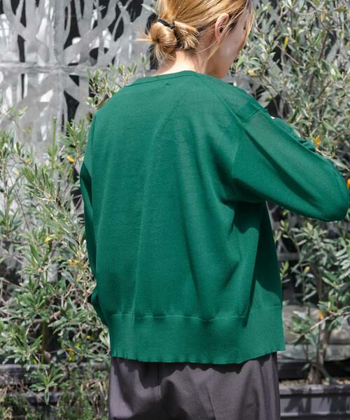 URBAN RESEARCH DOORS / アーバンリサーチ ドアーズ カーディガン・ボレロ | FORK&SPOON　LEVITAニットカーディガン | 詳細5