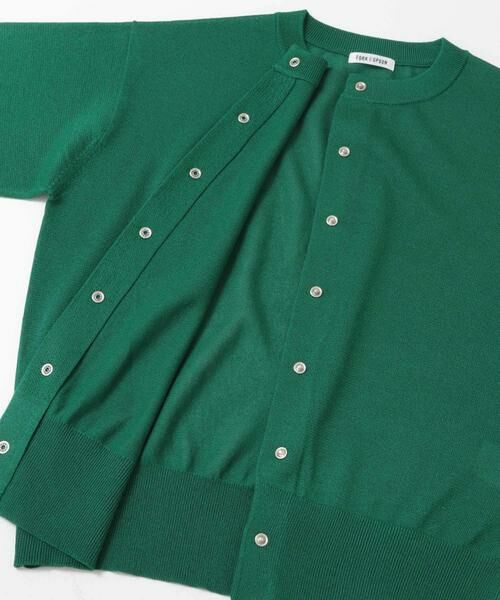 URBAN RESEARCH DOORS / アーバンリサーチ ドアーズ カーディガン・ボレロ | FORK&SPOON　LEVITAニットカーディガン | 詳細8