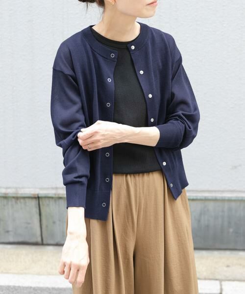 URBAN RESEARCH DOORS / アーバンリサーチ ドアーズ カーディガン・ボレロ | FORK&SPOON　LEVITAニットカーディガン | 詳細14