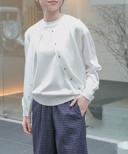 URBAN RESEARCH DOORS / アーバンリサーチ ドアーズ カーディガン・ボレロ | FORK&SPOON　LEVITAニットカーディガン | 詳細21