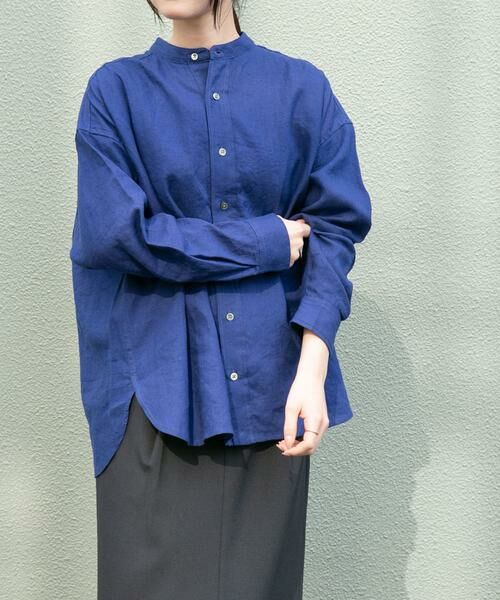 URBAN RESEARCH DOORS / アーバンリサーチ ドアーズ シャツ・ブラウス | FORK&SPOON　コットンリネンロングスリーブシャツ | 詳細4