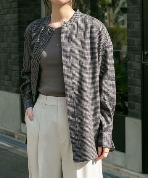 URBAN RESEARCH DOORS / アーバンリサーチ ドアーズ シャツ・ブラウス | FORK&SPOON　コットンリネンロングスリーブシャツ | 詳細13