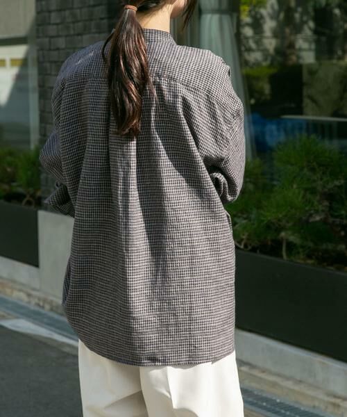 URBAN RESEARCH DOORS / アーバンリサーチ ドアーズ シャツ・ブラウス | FORK&SPOON　コットンリネンロングスリーブシャツ | 詳細16