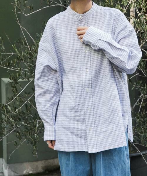 URBAN RESEARCH DOORS / アーバンリサーチ ドアーズ シャツ・ブラウス | FORK&SPOON　コットンリネンロングスリーブシャツ | 詳細21