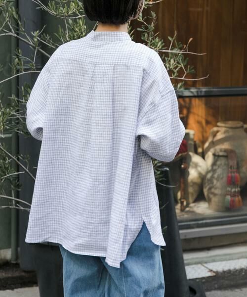 URBAN RESEARCH DOORS / アーバンリサーチ ドアーズ シャツ・ブラウス | FORK&SPOON　コットンリネンロングスリーブシャツ | 詳細23
