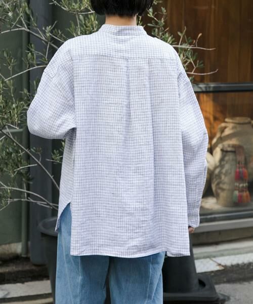 URBAN RESEARCH DOORS / アーバンリサーチ ドアーズ シャツ・ブラウス | FORK&SPOON　コットンリネンロングスリーブシャツ | 詳細24