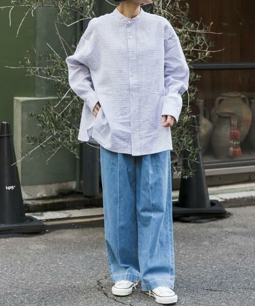 URBAN RESEARCH DOORS / アーバンリサーチ ドアーズ シャツ・ブラウス | FORK&SPOON　コットンリネンロングスリーブシャツ | 詳細28