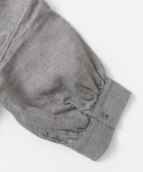 URBAN RESEARCH DOORS / アーバンリサーチ ドアーズ シャツ・ブラウス | FORK&SPOON　コットンリネンギャザースリーブシャツ | 詳細7