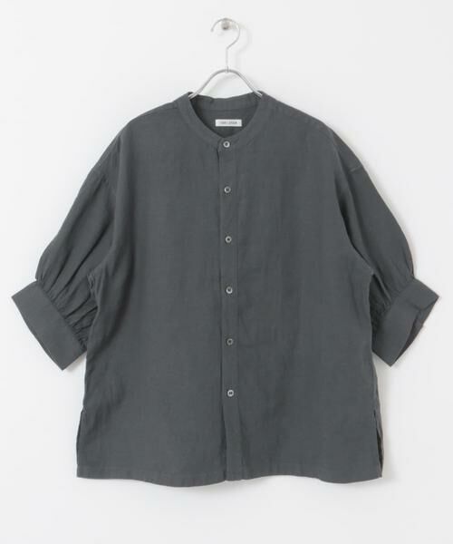 URBAN RESEARCH DOORS / アーバンリサーチ ドアーズ シャツ・ブラウス | FORK&SPOON　コットンリネンギャザースリーブシャツ | 詳細14