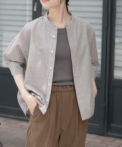 URBAN RESEARCH DOORS / アーバンリサーチ ドアーズ シャツ・ブラウス | FORK&SPOON　ギボシコクーンショートスリーブシャツ