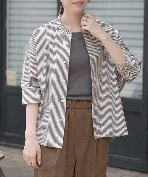 URBAN RESEARCH DOORS / アーバンリサーチ ドアーズ シャツ・ブラウス | FORK&SPOON　ギボシコクーンショートスリーブシャツ | 詳細6