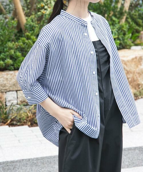 URBAN RESEARCH DOORS / アーバンリサーチ ドアーズ シャツ・ブラウス | FORK&SPOON　ギボシコクーンショートスリーブシャツ | 詳細11