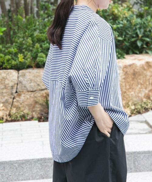 URBAN RESEARCH DOORS / アーバンリサーチ ドアーズ シャツ・ブラウス | FORK&SPOON　ギボシコクーンショートスリーブシャツ | 詳細12