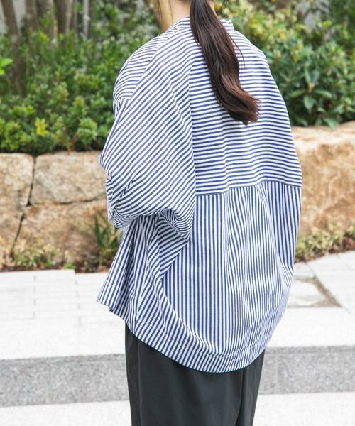 URBAN RESEARCH DOORS / アーバンリサーチ ドアーズ シャツ・ブラウス | FORK&SPOON　ギボシコクーンショートスリーブシャツ | 詳細14