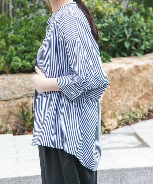 URBAN RESEARCH DOORS / アーバンリサーチ ドアーズ シャツ・ブラウス | FORK&SPOON　ギボシコクーンショートスリーブシャツ | 詳細15