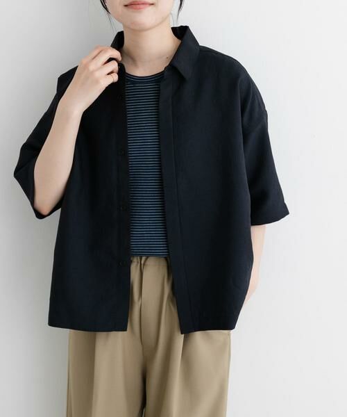 URBAN RESEARCH DOORS / アーバンリサーチ ドアーズ シャツ・ブラウス | FORK&SPOON　ツイルフライフロントシャツ | 詳細1