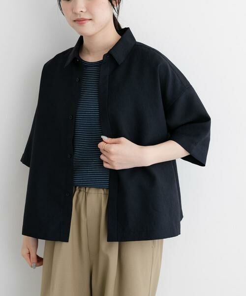 URBAN RESEARCH DOORS / アーバンリサーチ ドアーズ シャツ・ブラウス | FORK&SPOON　ツイルフライフロントシャツ | 詳細2