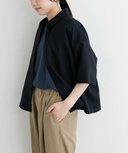 URBAN RESEARCH DOORS / アーバンリサーチ ドアーズ シャツ・ブラウス | FORK&SPOON　ツイルフライフロントシャツ | 詳細3