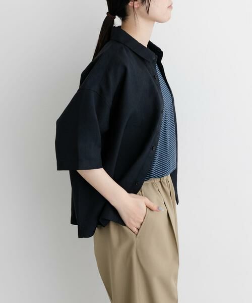 URBAN RESEARCH DOORS / アーバンリサーチ ドアーズ シャツ・ブラウス | FORK&SPOON　ツイルフライフロントシャツ | 詳細5
