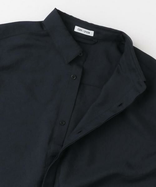 URBAN RESEARCH DOORS / アーバンリサーチ ドアーズ シャツ・ブラウス | FORK&SPOON　ツイルフライフロントシャツ | 詳細9