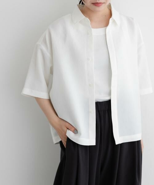 URBAN RESEARCH DOORS / アーバンリサーチ ドアーズ シャツ・ブラウス | FORK&SPOON　ツイルフライフロントシャツ | 詳細14