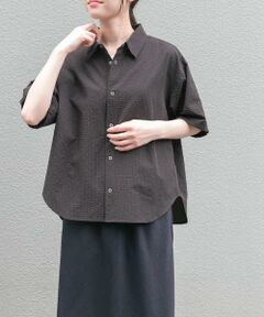 URBAN RESEARCH DOORS / アーバンリサーチ ドアーズ シャツ・ブラウス | FORK&SPOON　アニヴェンサッカーシャツ