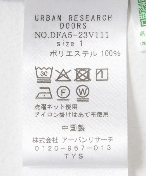 URBAN RESEARCH DOORS / アーバンリサーチ ドアーズ シャツ・ブラウス | FORK&SPOON　アニヴェンサッカーシャツ | 詳細11