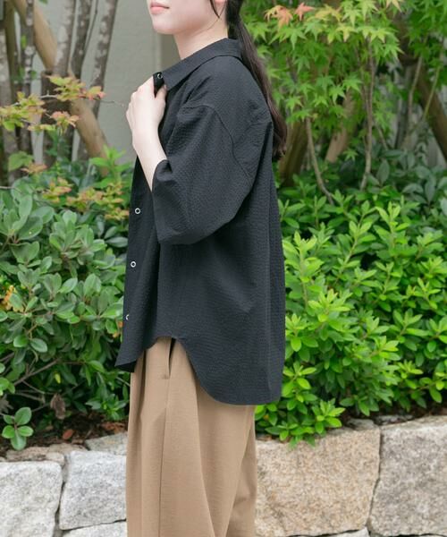 URBAN RESEARCH DOORS / アーバンリサーチ ドアーズ シャツ・ブラウス | FORK&SPOON　アニヴェンサッカーシャツ | 詳細14