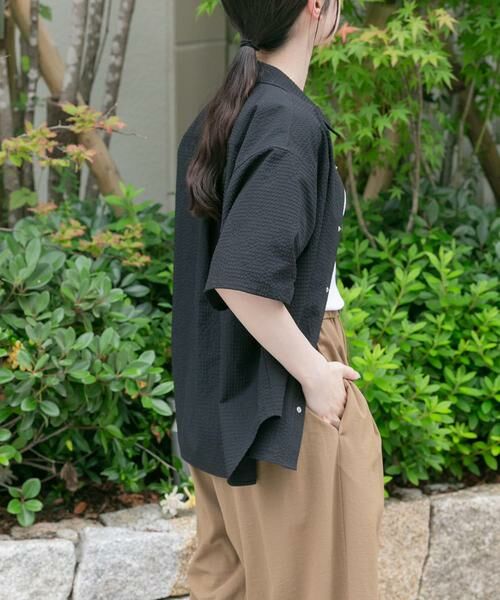 URBAN RESEARCH DOORS / アーバンリサーチ ドアーズ シャツ・ブラウス | FORK&SPOON　アニヴェンサッカーシャツ | 詳細17