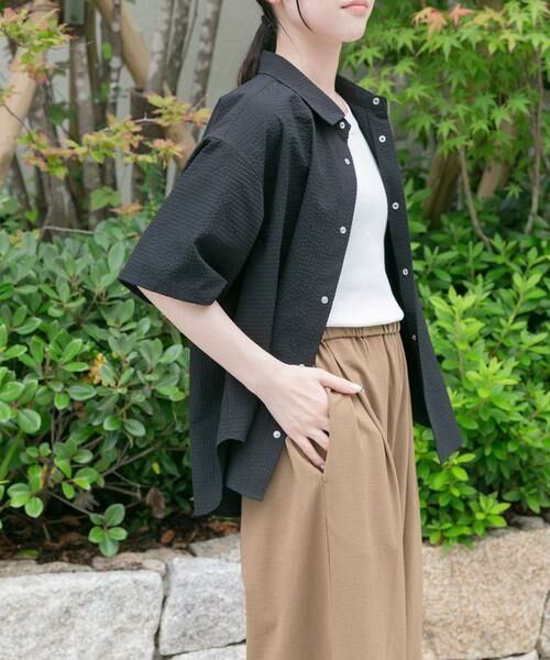 URBAN RESEARCH DOORS / アーバンリサーチ ドアーズ シャツ・ブラウス | FORK&SPOON　アニヴェンサッカーシャツ | 詳細18