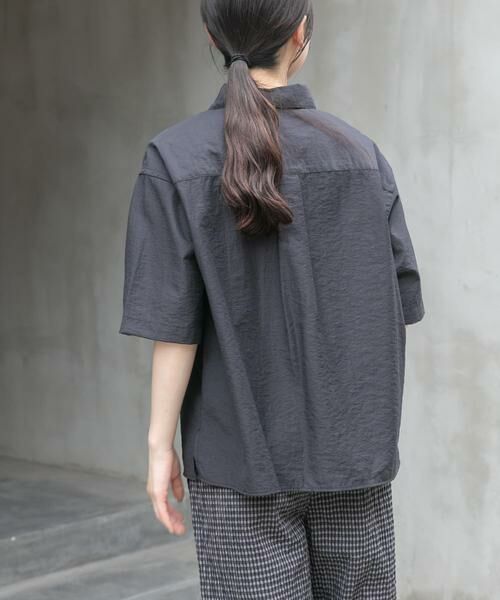 URBAN RESEARCH DOORS / アーバンリサーチ ドアーズ シャツ・ブラウス | FORK&SPOON　Nylon Woolプルオーバーシャツ | 詳細2