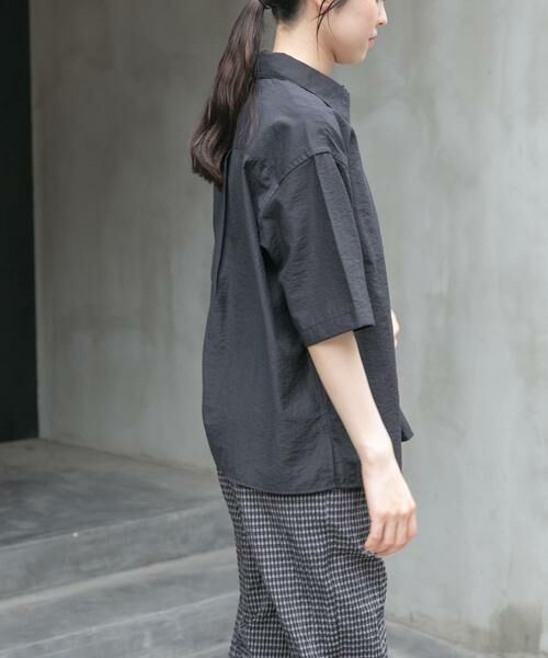 URBAN RESEARCH DOORS / アーバンリサーチ ドアーズ シャツ・ブラウス | FORK&SPOON　Nylon Woolプルオーバーシャツ | 詳細4