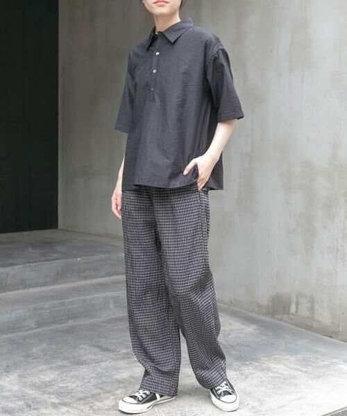 URBAN RESEARCH DOORS / アーバンリサーチ ドアーズ シャツ・ブラウス | FORK&SPOON　Nylon Woolプルオーバーシャツ | 詳細6