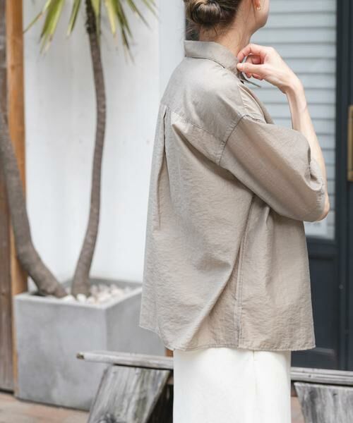 URBAN RESEARCH DOORS / アーバンリサーチ ドアーズ シャツ・ブラウス | FORK&SPOON　Nylon Woolプルオーバーシャツ | 詳細12