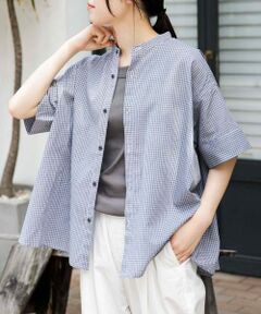 URBAN RESEARCH DOORS / アーバンリサーチ ドアーズ シャツ・ブラウス | FORK&SPOON　ワイド5分袖シャツ