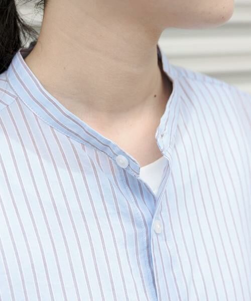 URBAN RESEARCH DOORS / アーバンリサーチ ドアーズ シャツ・ブラウス | FORK&SPOON　ワイド5分袖シャツ | 詳細7