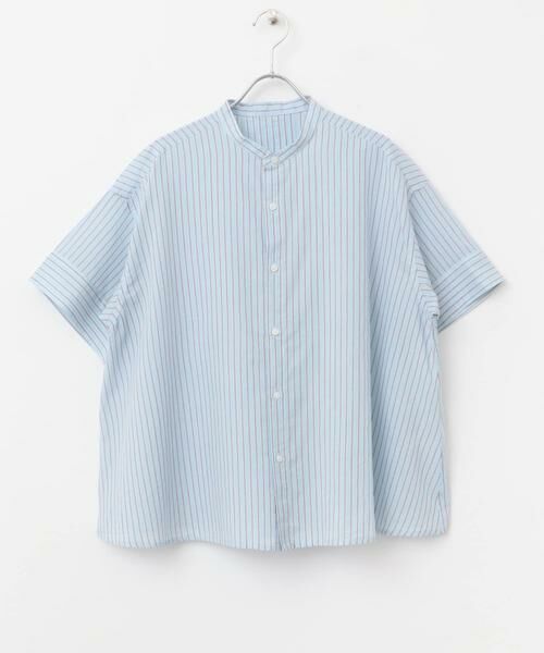 URBAN RESEARCH DOORS / アーバンリサーチ ドアーズ シャツ・ブラウス | FORK&SPOON　ワイド5分袖シャツ | 詳細9