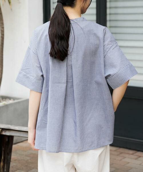 URBAN RESEARCH DOORS / アーバンリサーチ ドアーズ シャツ・ブラウス | FORK&SPOON　ワイド5分袖シャツ | 詳細15