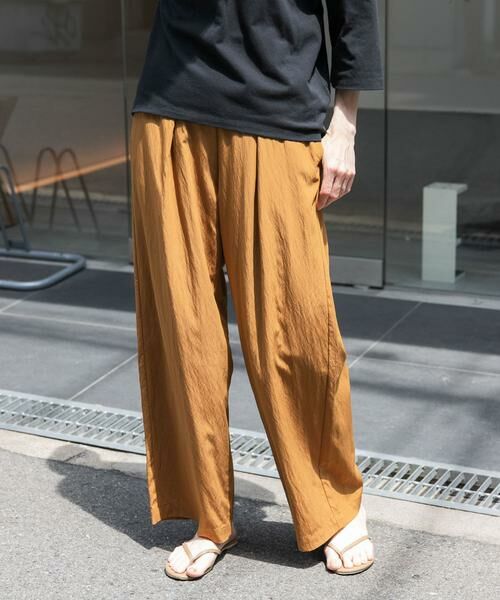URBAN RESEARCH DOORS / アーバンリサーチ ドアーズ その他パンツ | FORK&SPOON レーヨンナイロンイージーパンツ | 詳細1