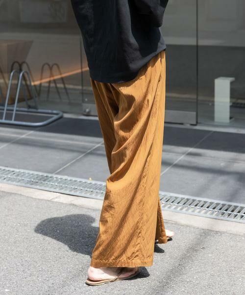 URBAN RESEARCH DOORS / アーバンリサーチ ドアーズ その他パンツ | FORK&SPOON レーヨンナイロンイージーパンツ | 詳細4