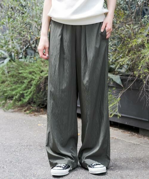 URBAN RESEARCH DOORS / アーバンリサーチ ドアーズ その他パンツ | FORK&SPOON レーヨンナイロンイージーパンツ | 詳細13