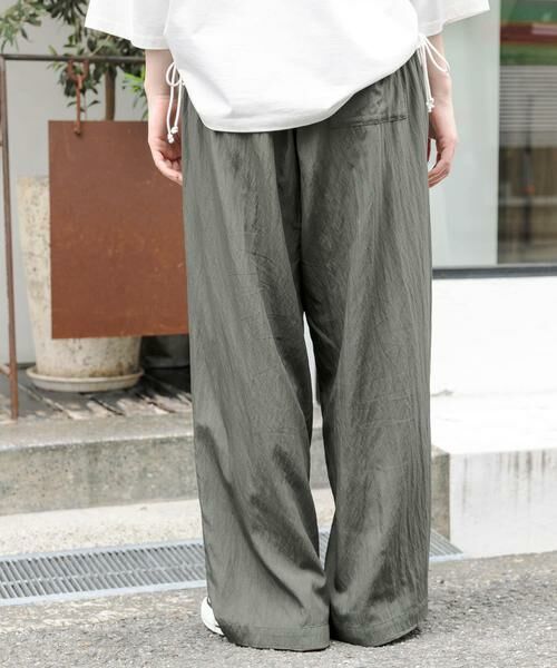 URBAN RESEARCH DOORS / アーバンリサーチ ドアーズ その他パンツ | FORK&SPOON レーヨンナイロンイージーパンツ | 詳細23