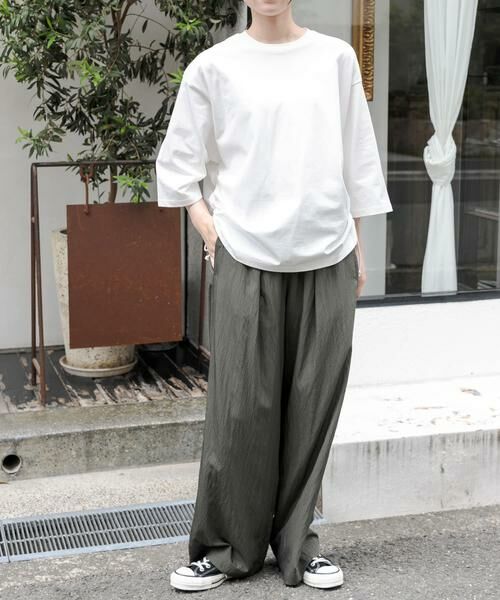 URBAN RESEARCH DOORS / アーバンリサーチ ドアーズ その他パンツ | FORK&SPOON レーヨンナイロンイージーパンツ | 詳細25