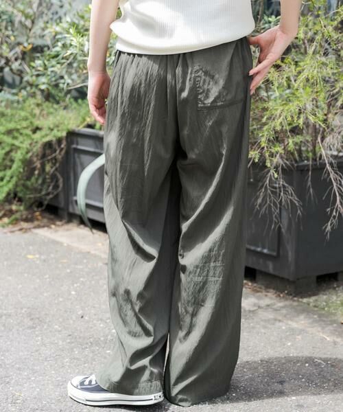 URBAN RESEARCH DOORS / アーバンリサーチ ドアーズ その他パンツ | FORK&SPOON レーヨンナイロンイージーパンツ | 詳細15