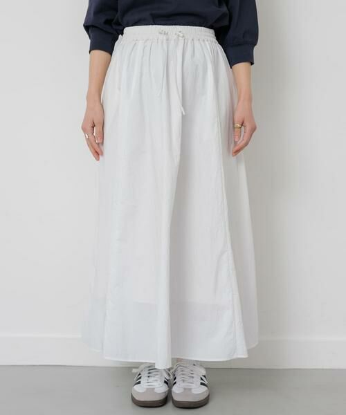 URBAN RESEARCH DOORS / アーバンリサーチ ドアーズ スカート | FORK&SPOON　ナイロンギャザースカート | 詳細16