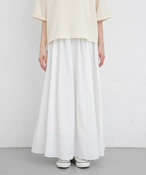 URBAN RESEARCH DOORS / アーバンリサーチ ドアーズ スカート | FORK&SPOON　ナイロンギャザースカート | 詳細19