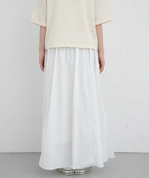 URBAN RESEARCH DOORS / アーバンリサーチ ドアーズ スカート | FORK&SPOON　ナイロンギャザースカート | 詳細21