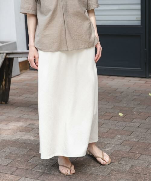 URBAN RESEARCH DOORS / アーバンリサーチ ドアーズ スカート | FORK&SPOON ドライタッチカットスカート | 詳細11