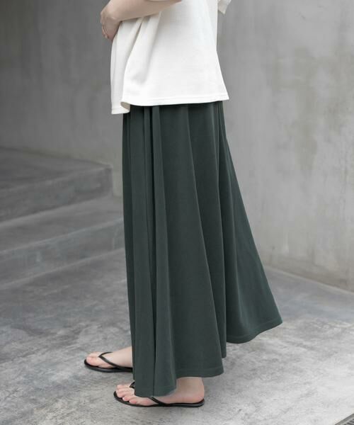 URBAN RESEARCH DOORS / アーバンリサーチ ドアーズ スカート | FORK&SPOON　モダールカノコイージースカート | 詳細3