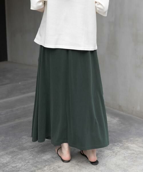 URBAN RESEARCH DOORS / アーバンリサーチ ドアーズ スカート | FORK&SPOON　モダールカノコイージースカート | 詳細4